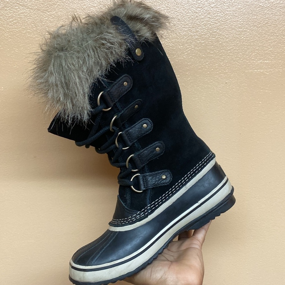 Sorel Joan Of Arctic Waterproof boots “Black Quarry” - Picture 11 of 17